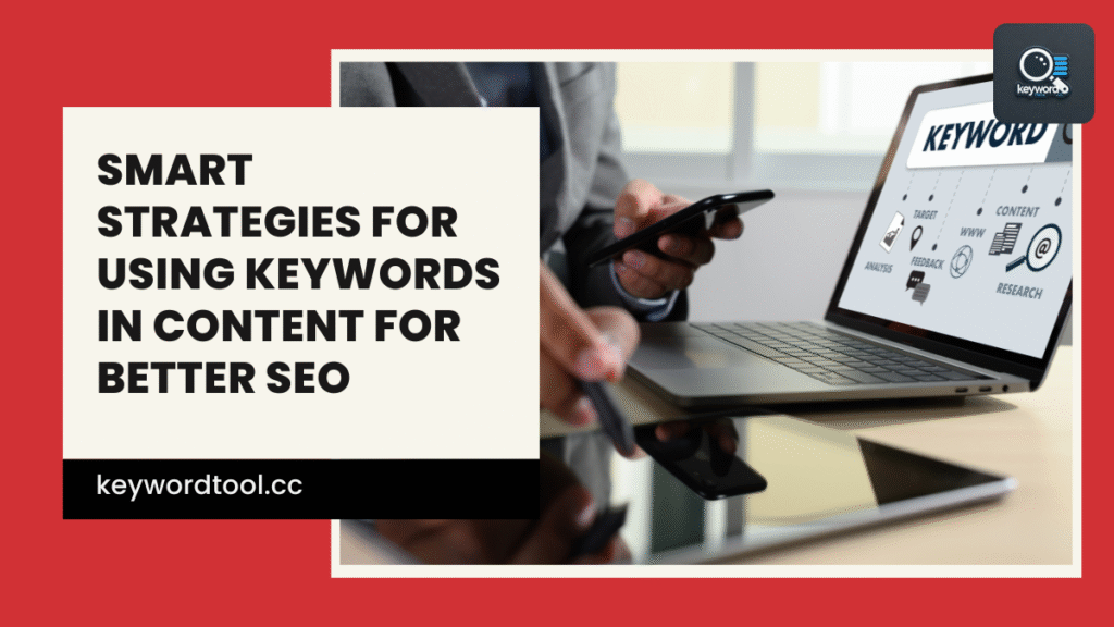 using keywords in content